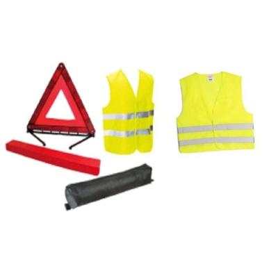 Pack sécurité XL - Triangle + 2 gilets - HTC EQUIPEMENT