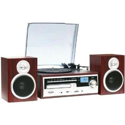 Chaîne HiFi vintage INOVALLEY CH14E avec encodage - Dimensions compactes
