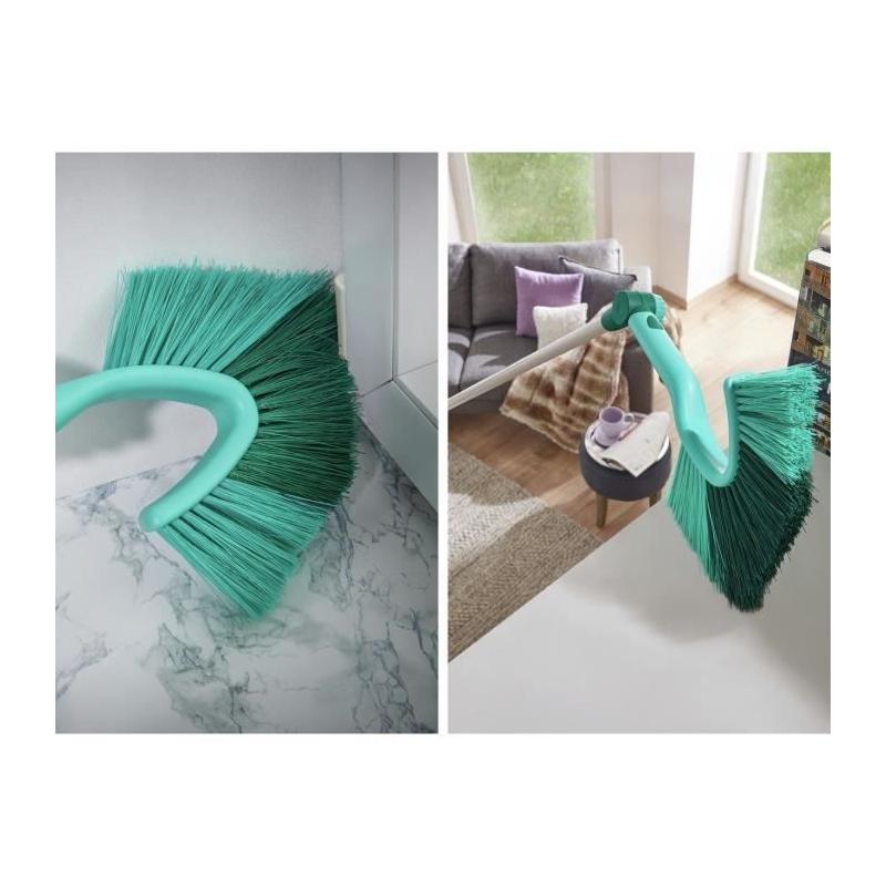 Plumeau Leifheit Tête de loup Dusty 41524 - Triangulaire et efficace, idéal pour coins et plafonds