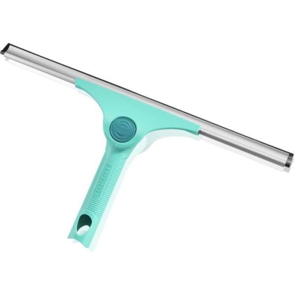 Raclette vitres 2-en-1 - LEIFHEIT - XL Pro Reach - 51522 - 40 cm - Turquoise