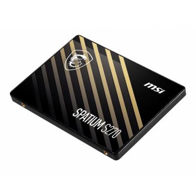 SSD MSI SPATIUM S270 - 240 Go - 2,5 - Performances rapides