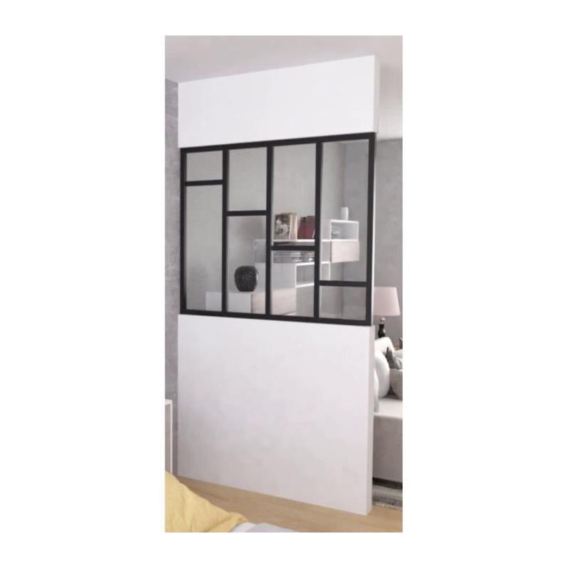 Kit verrière fixe OPTIMUM - Noir - H50 X L30 cm ?