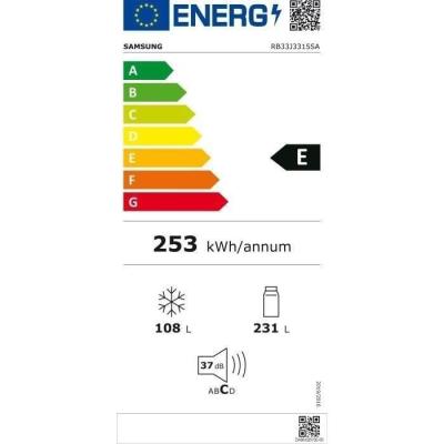 Réfrigérateur Combiné SAMSUNG RB33J3315SA 339L 2 portes - Metal Grey