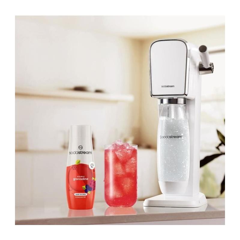 Concentrés SODASTREAM - Lot de 6 Grenadine sans sucres - Jusqu'à 54L - 440 ml