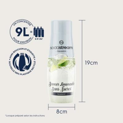 Concentrés SODASTREAM - Lot de 6 saveurs Limonade sans sucres - 440 ml