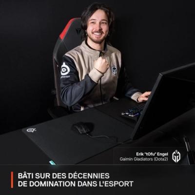 Tapis de souris gaming SteelSeries QcK Performance XL : Équilibre parfait