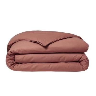 Housse de couette TODAY Essential Terracotta 240x260 cm - 100% Coton bio