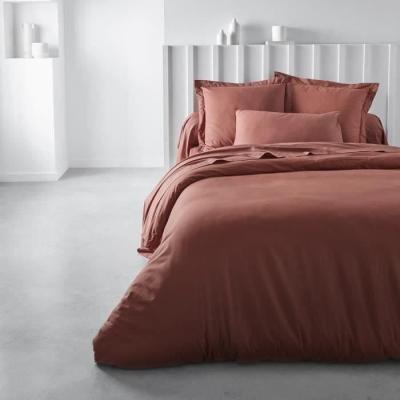 Housse de couette TODAY Essential Terracotta 240x260 cm - 100% Coton bio