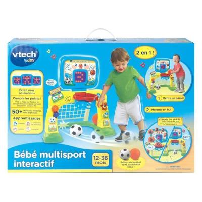 Jeu Bébé Multisport Interactif VTECH - Basket/Foot - 12 à 36 mois