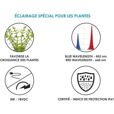 Rampe LED pour aquarium - CIANO - Convert. Aqua 60 80 LED