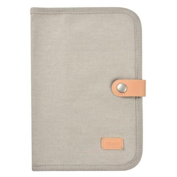 BÉABA - Protege Carnet de Santé, Gris Perle
