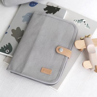 Protège Carnet de Santé BÉABA - Gris Perle