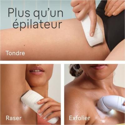 Epilateur électrique Braun Silk Epil 5 SE5-060 ROSE - Performant et compact