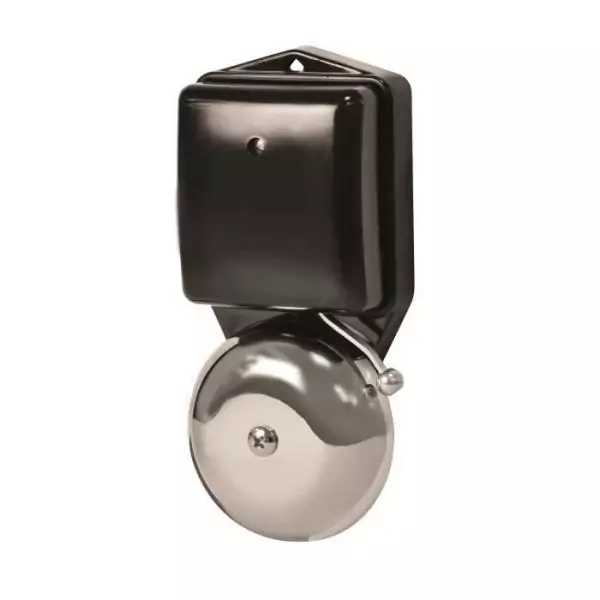 Carillon filaire SCS SENTINEL RetroBell - Design industriel - 2 fils - 1 sonnerie - 80 dB