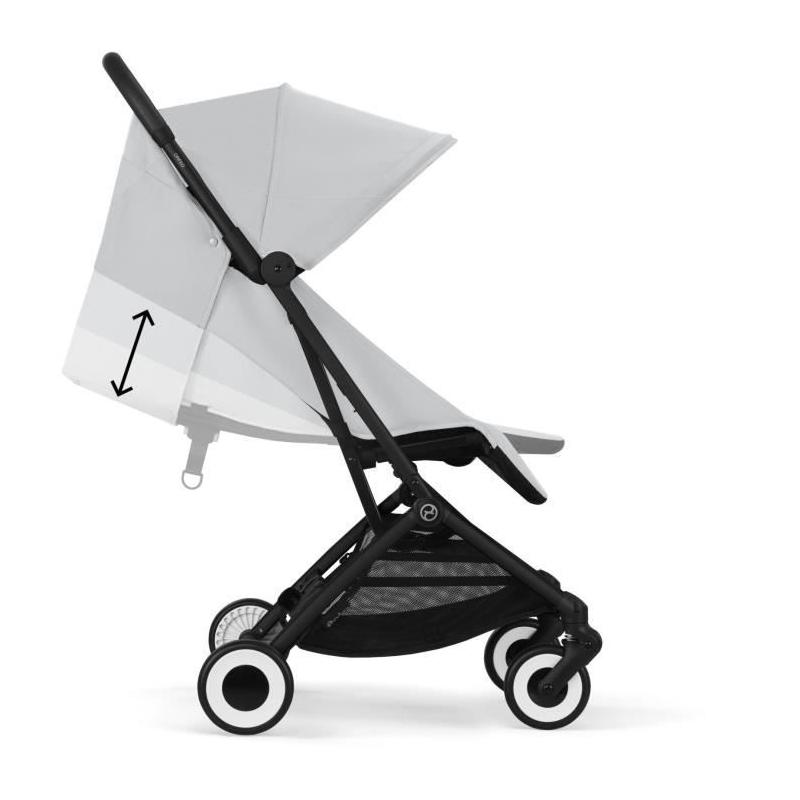 Poussette ultra compacte et confortable - ORFEO - Fog Grey