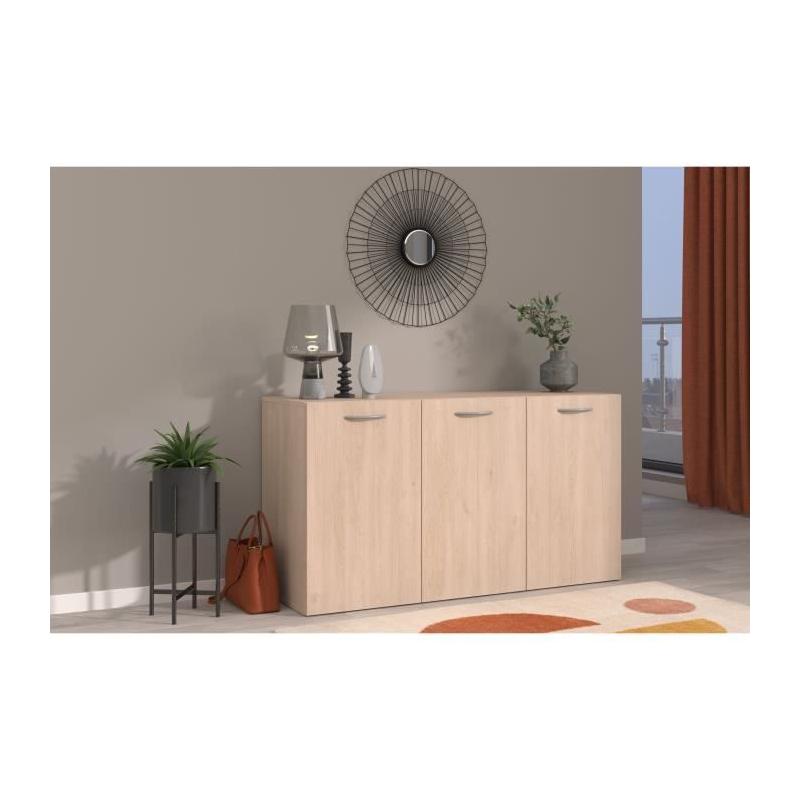 Buffet moderne 3 portes Chêne PARISOT - EASY LIFE