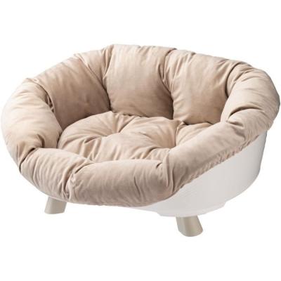 Corbeille FERPLAST Sofa Throne 6 Blanc avec coussin - Confort royal