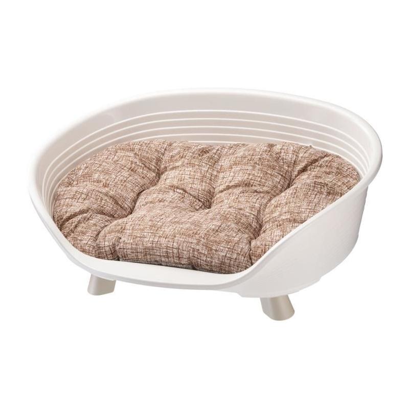 Corbeille FERPLAST THRONE 6 Blanc - Confort et élégance