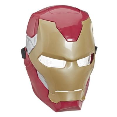 Masque électronique d'Iron Man avec visière mobile et effets lumineux !