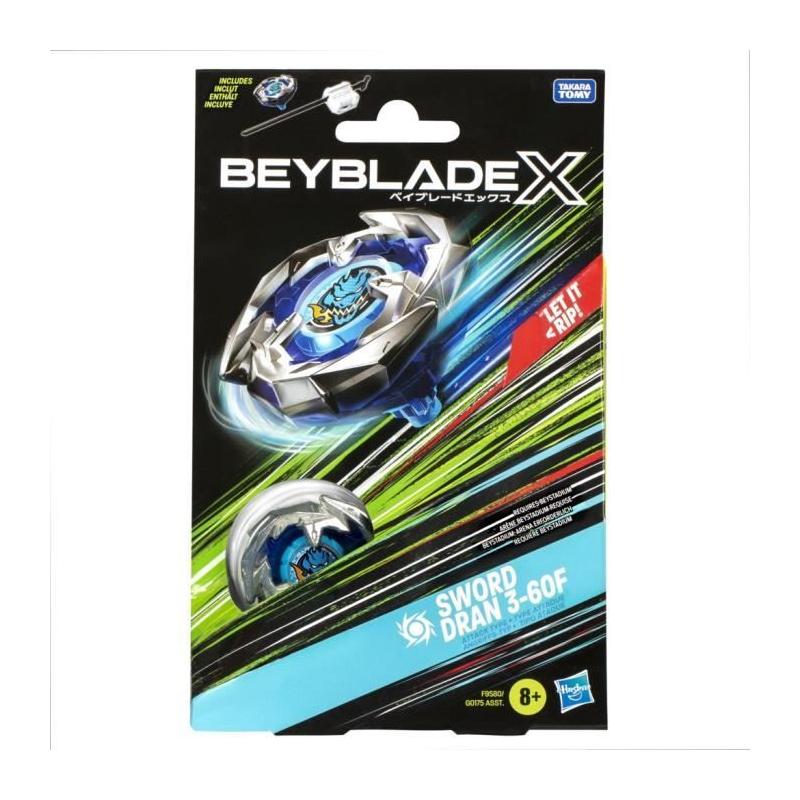 Pack de démarrage Beyblade X, Sword Dran 3-60F: toupie attaque et lanceur