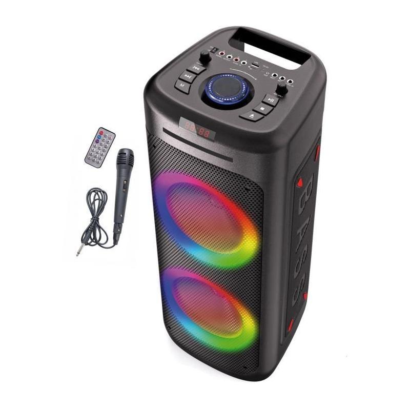 Enceinte karaoke Bluetooth 1000W - INOVALLEY MS06CD