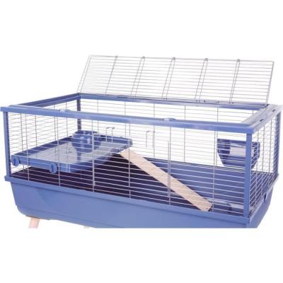 Cage pour cochon d'Inde surélevée Zolux 99x54x79cm - Bleu