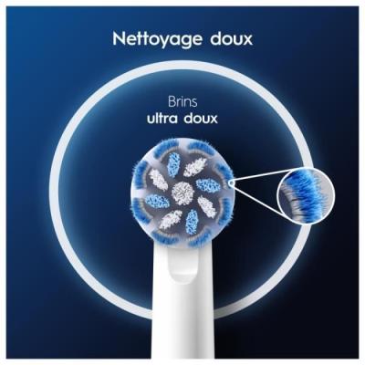 Brossettes Oral-B Pro Sensitive Clean, Lot De 3 - Format Pratique