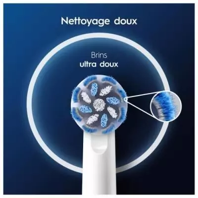 Brossettes Oral-B Pro Sensitive Clean, Lot De 3 - Format Pratique