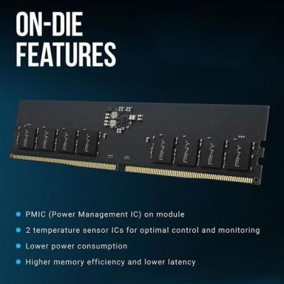 PNY Mémoire DDR5 16GB 4800MHz - Performances Ultimes