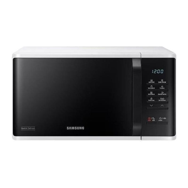 Micro-ondes SAMSUNG Solo - Blanc 23 L 800 W - Cavité céramique émail