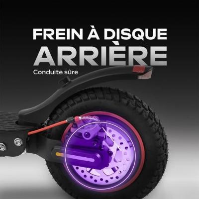 Trottinette électrique pliable UrbanGlide Ride 100 MAX - 350W - Noir