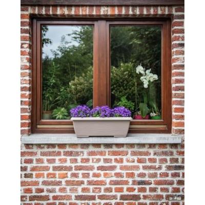 Jardinière GARDEN ID Teramo Taupe 60 cm - Solide & Eco-friendly