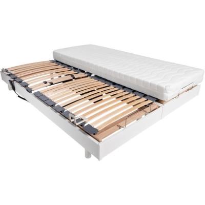 Ensemble relaxation matelas + sommiers électriques 2x90x200 - Made in France