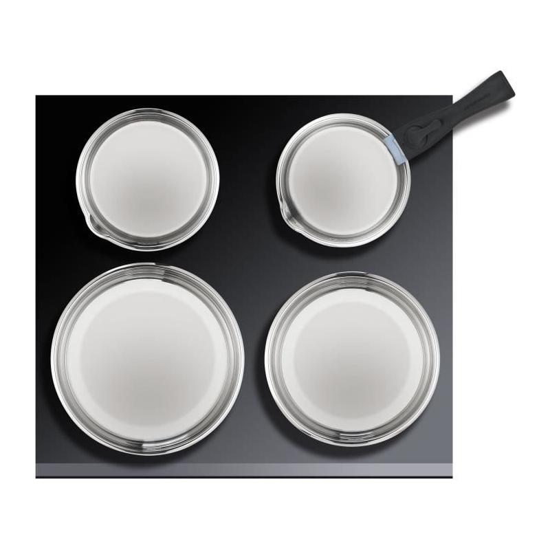 Ensemble cuisine induction - Arthur Martin - AM4485 - 10 pièces - Acier inoxydable