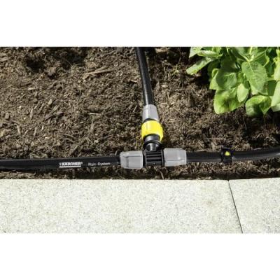Connecteur robuste 3 voies pour arrosage - Dimensions: 27,7x16,1x2,6 cm