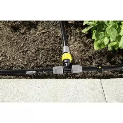 Connecteur robuste 3 voies pour arrosage - Dimensions: 27,7x16,1x2,6 cm
