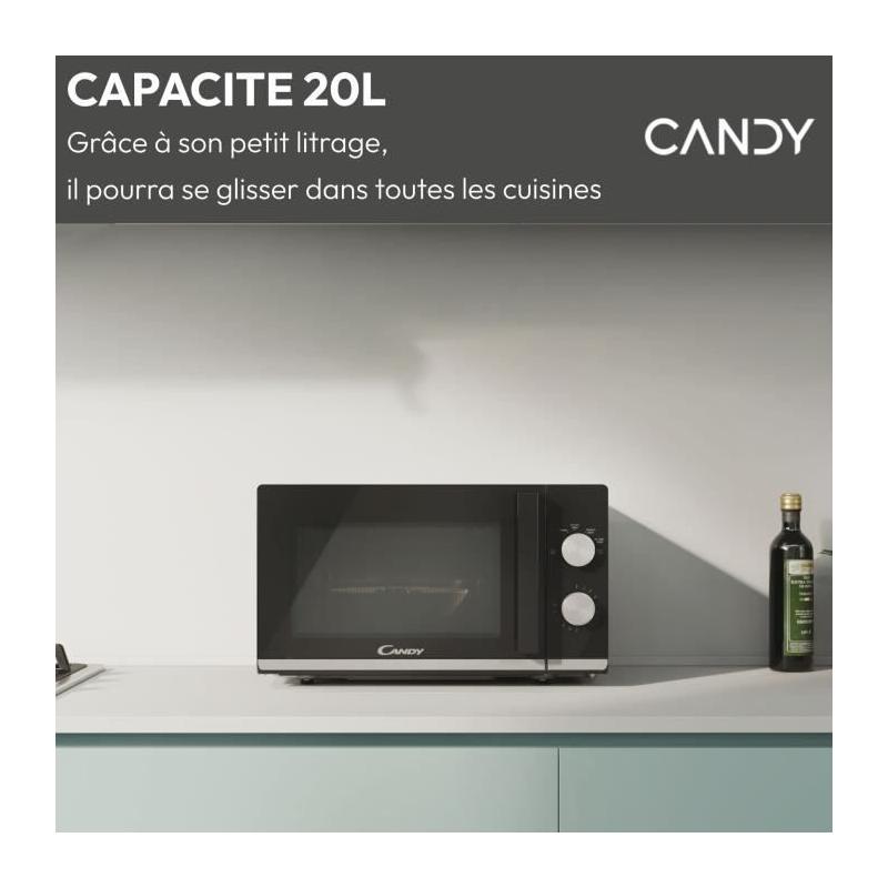 Candy Moderna CMW20TNMB Noir Micro-onde simple Comptoir 20 L 700 W