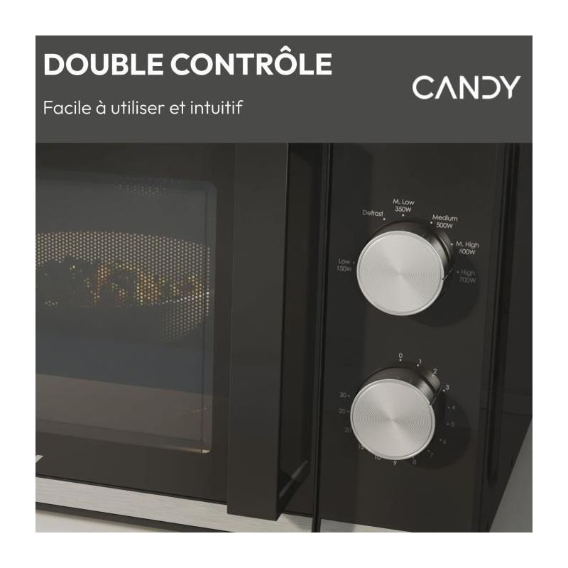 Candy Moderna CMW20TNMB Noir Micro-onde simple Comptoir 20 L 700 W
