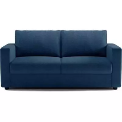 Canapé 3 places Delta Bleu Convertible Oeko-Tex Canapé 3 places Delta Bleu Convertible Oeko-Tex