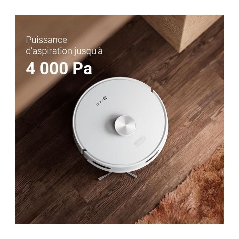 Aspirateur Robot EZVIZ RE5: Puissance 4000 Pa, Navigation LIDAR