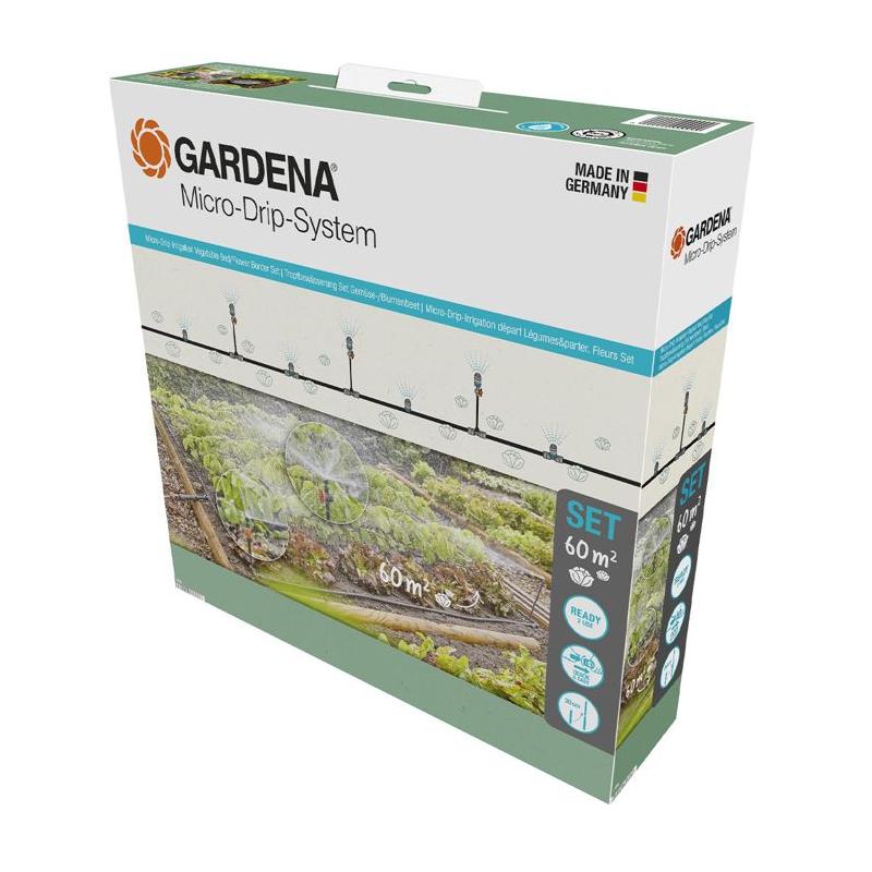 Kit d'initiation pour potagers GARDENA - jusqu'à 60m²