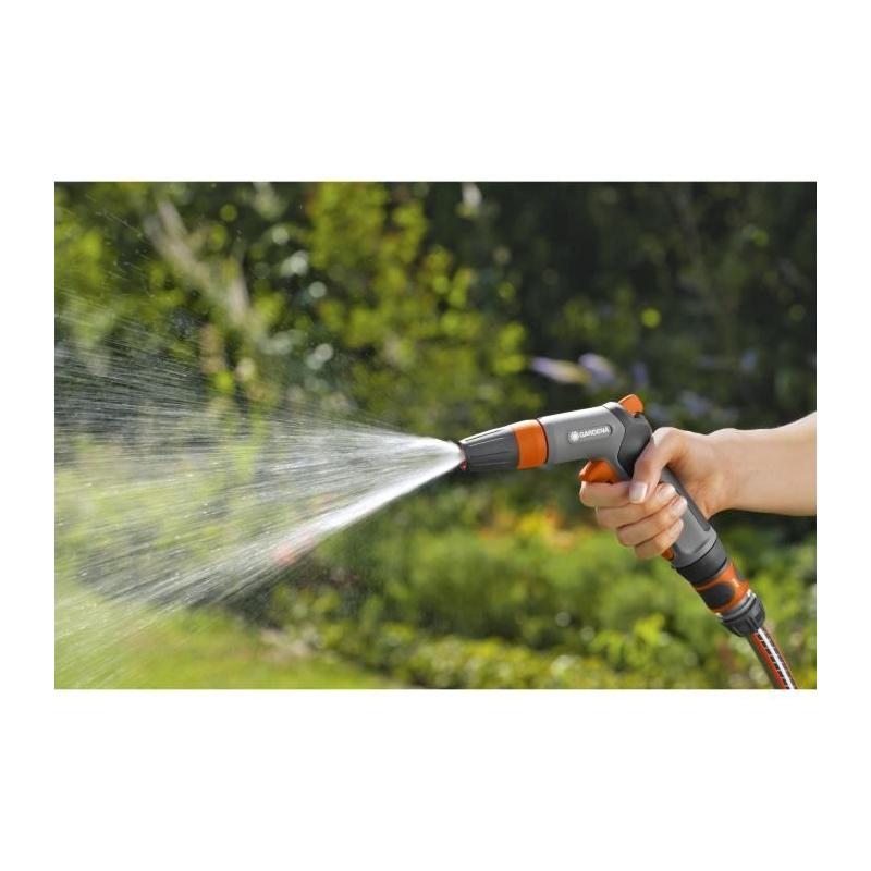 Pistolet d'arrosage GARDENA Comfort – Jet concentré & brume