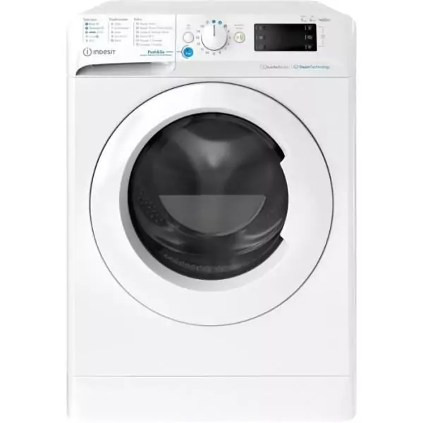 Lave-linge séchant INDESIT BDE76435WVFR - 7 / 6 kg - Induction - L60cm - 1400 trs/min - Blanc