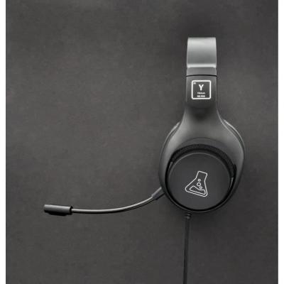 Casque Gamer Filaire The G-Lab KORP YTTRIUM - Microphone - Noir