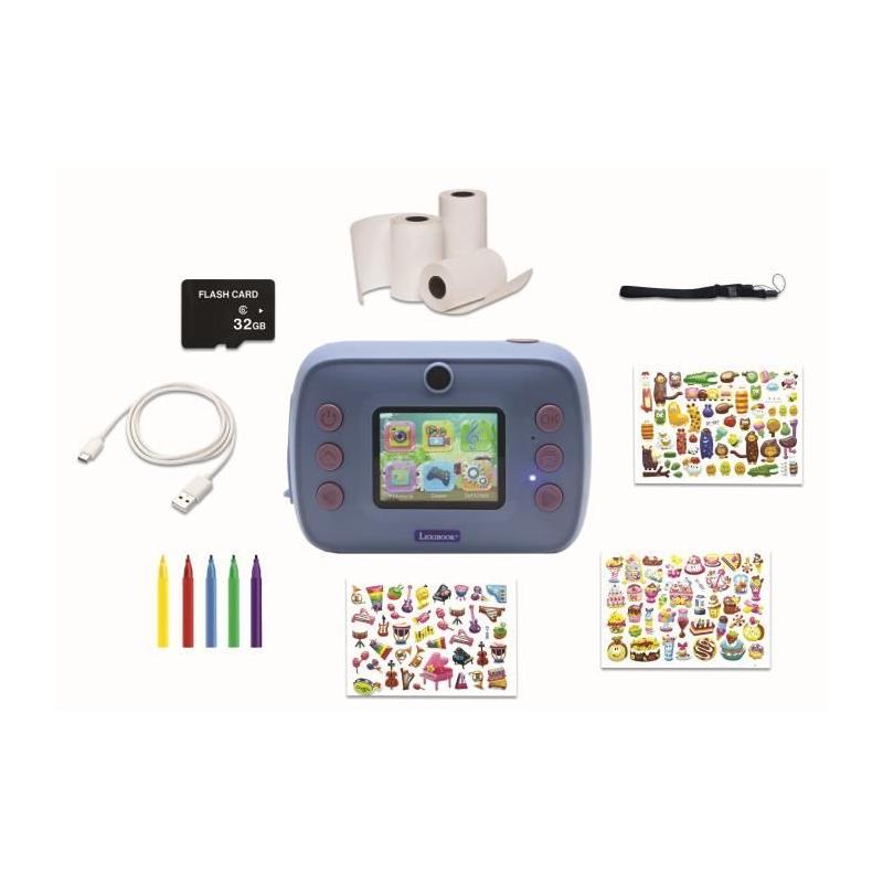 Appareil instantané Starcam Print Stitch avec carte SD - Idéal pour les enfants