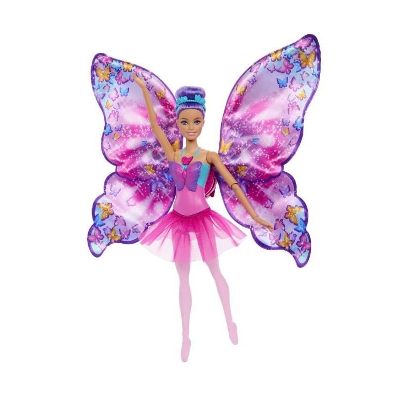 Barbie De Danseuse à Papillon : Poupée 2 en 1 HXJ10