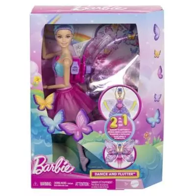 Barbie De Danseuse à Papillon : Poupée 2 en 1 HXJ10