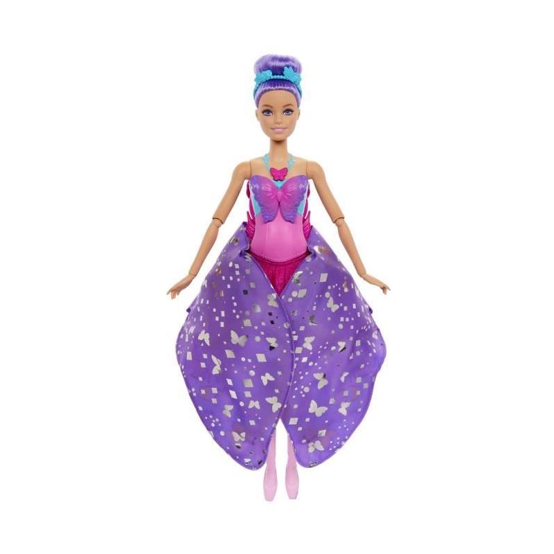 Barbie De Danseuse à Papillon : Poupée 2 en 1 HXJ10