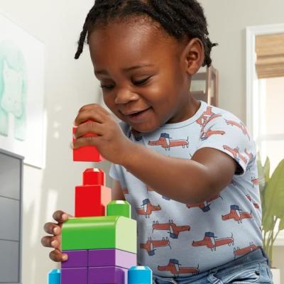 Mega Bloks Sac Medium Classique 60 briques - Jeu de construction compact