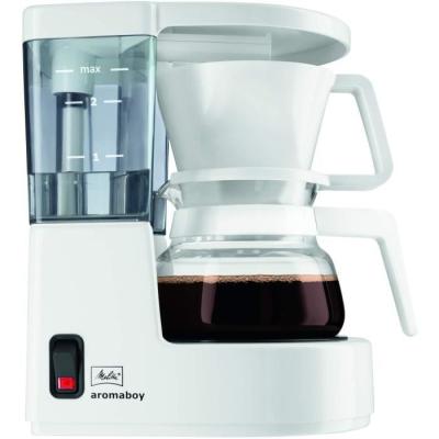 CAFETIÈRE MELITTA Aromaboy 1015-01 Blanc - Compacte et Puissante